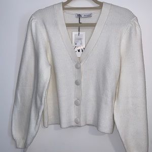 Zara Ribbed Knit Sweater